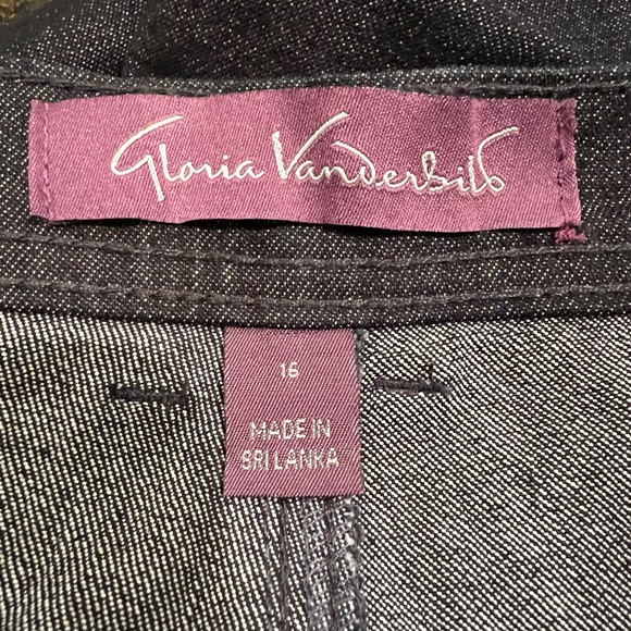 Gloria Vanderbilt Amanda High Rise Straight Leg Jeans - Picture 2 of 14